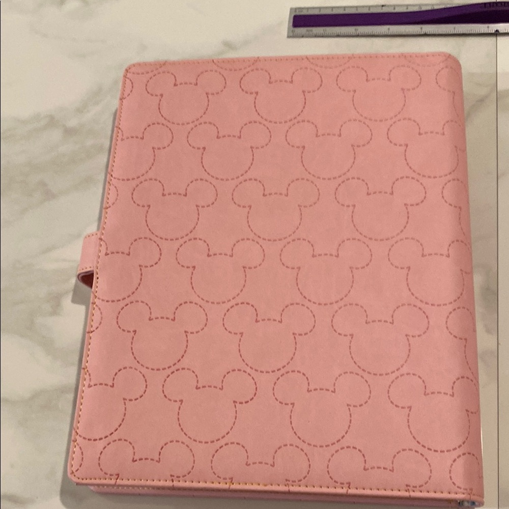 Disney Pink Embossed Mickey Mouse Notebook with extras! - Picture 4 of 4